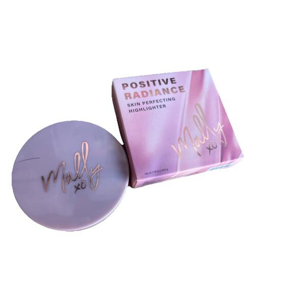 2 Mally Beauty Positive Radiance Skin Perfecting Highlighter Pearlicious Pink - Picture 4 of 10